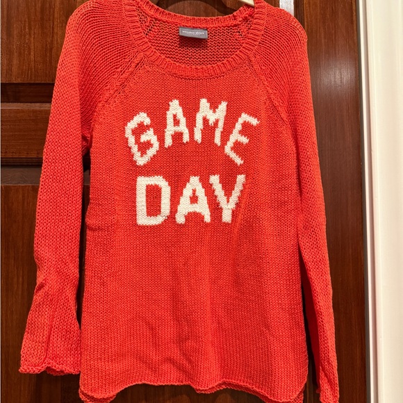 Wooden Ships Sweaters - Wooden Ships Game Day Orange Women's Sweater